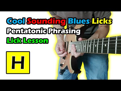 Cool Sounding Blues Licks [Intermediate Guitar Lesson]