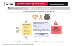 Desgranando el documento de consenso de perfil lipídico en laboratorios españoles