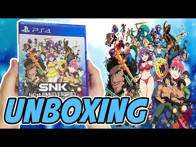 SNK 40th Anniversary Collection (PS4) Unboxing - YouTube SNK 40th Anniversary Collection (PS4) Unboxing - YouTube