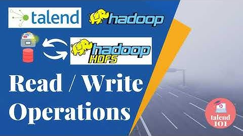 Hadoop Hdfs Input And Output Operation Using Talend Big Data Talend Big Data Hadoop Components  etl