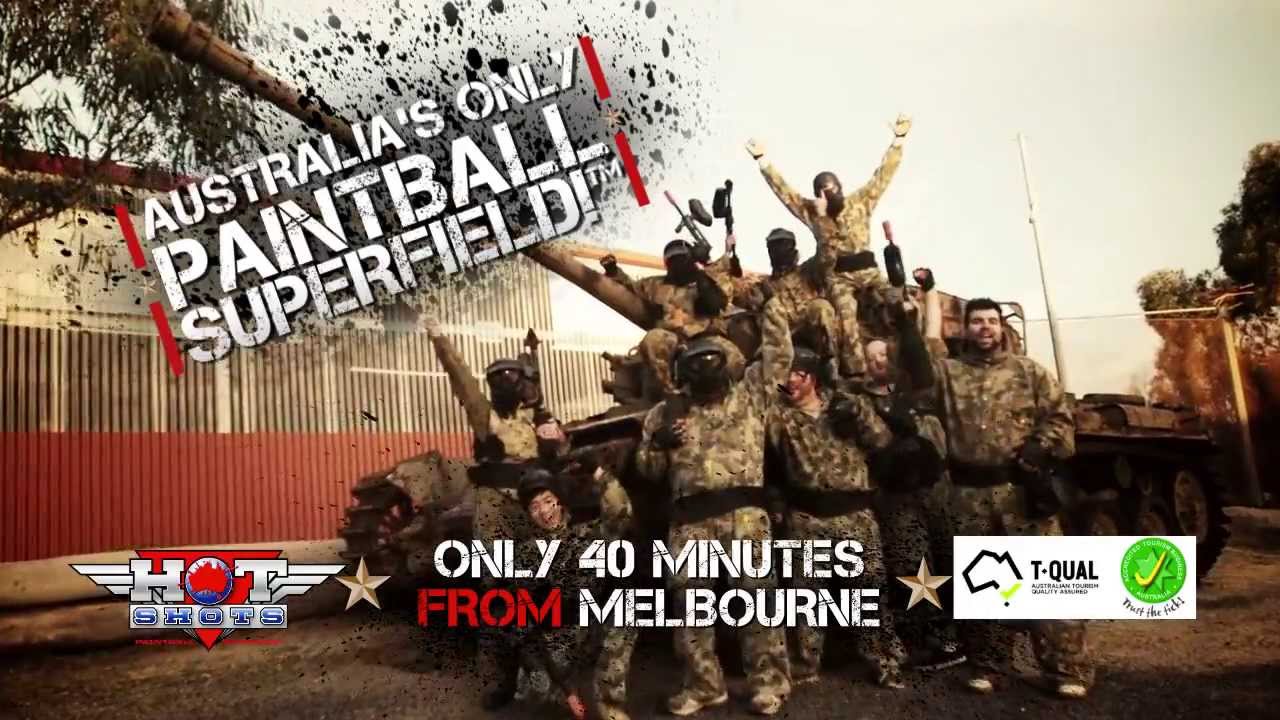 Hot Shots Paintball Skirmish YouTube