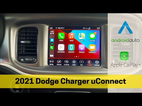 2021 Dodge Charger uConnect | Learn how to setup Android Auto, Apple Car Play and more!