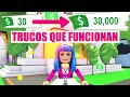 Cómo ser RICO en Adopt Me! 2021 TRUCOS reales que sí funcionan para ganar muchos bucks / dinero