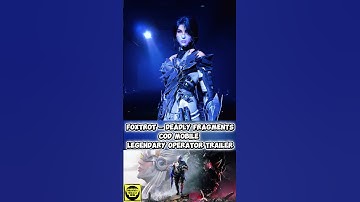 Foxtrot - Deadly Fragments | CODM Character Trailer | Broken Mind Deadly Warrior #foxtrot #codmobile