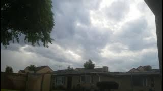 It stopped raining .. cloud timelapse