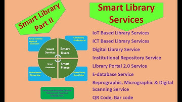 Smart Library Part II | Smart Library Services like IoT, ICT, IR, QR Code| 5Minutes Info. Ch Ep 101