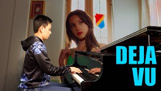 Olivia Rodrigo Deja Vu Piano Cover | Cole Lam 14 Years Old