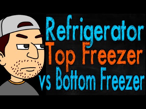 Refrigerator Top Freezer vs Bottom Freezer