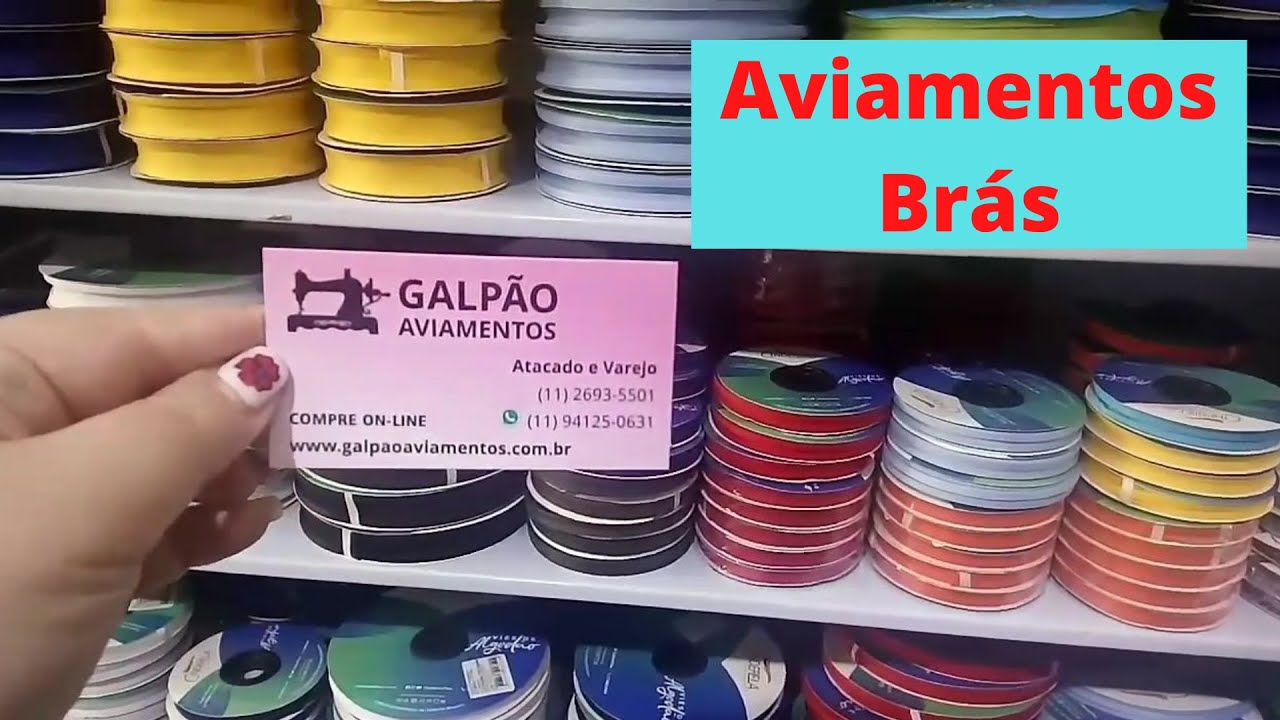 BRÁS • LOJA GALPÃO AVIAMENTOS BRÁS SÃO PAULO