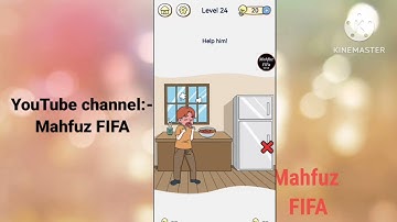 Brain Maze level 24 🎮🎮 offline gameplay, brain test, walkthrough, Android, IOS || Mahfuz FIFA