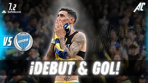 ¡DEBUT & GOL! de Ángel Di María vs ɢᴏᴅᴏʏ ᴄʀᴜᴢ | Argentina Comps®