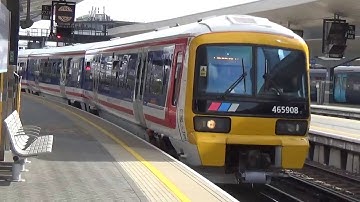 British Railways 2025-London Bridge, Cannon Street & Orpington with Network SouthEast Class 465
