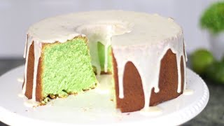KEY LIME POUND CAKE that melts in your mouth | simple LIME GLAZE