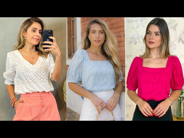 🅱️BLUSAS DE MODA PARA MUJER 2023-2024 