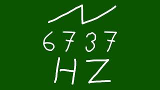 6737 hz saw
