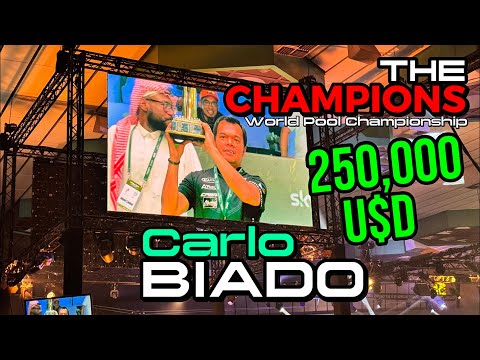 GRABE KA CARLO BIADO TINALO ANG DEFENDING CHAMPION | 2 TIMES WORLD CHAMPION at WOrLDPOOLCHAMP2025