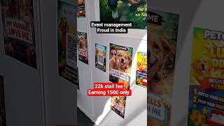 sad reality of the stalls owner in every event nowadays after war going on! #stalls #expo #war #usa