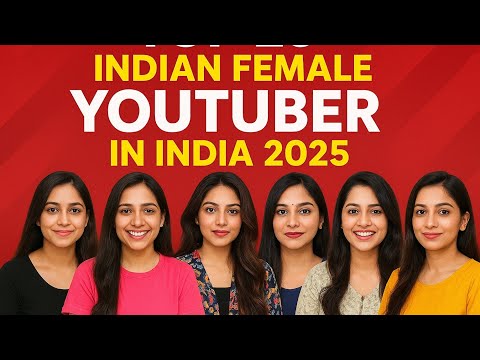 Indian Female Youtubers List