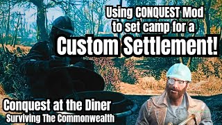 Surviving The Commonwealth CONQUEST at Drumlin Diner Modded Survival #fallout4 #fallout4survival
