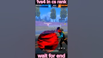 1vs4 in cs rank para SAMSUNGA3,A5,A6, A7,J2,J5,J7,S5,S6,S7,S9,A10,A20,A30,A50,A70 #shorts #freefire