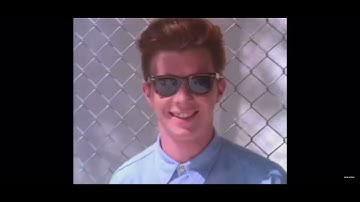 Never gonna give you up, but it gradually gets slower