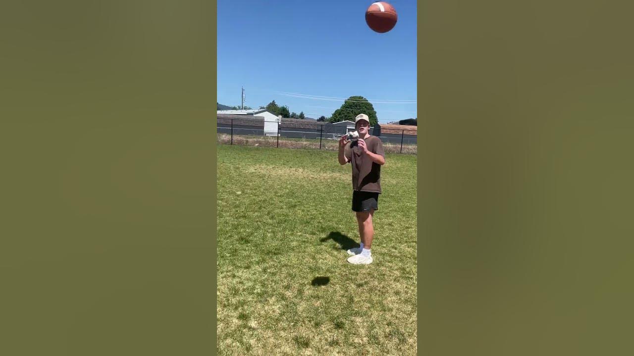 How to catch a football YouTube