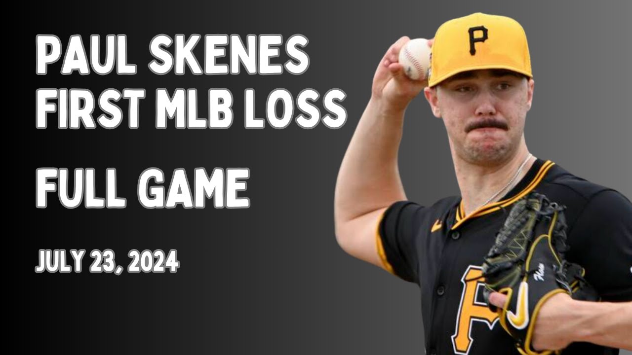 Paul Skenes' First MLB Loss Full Game #paulskenes #baseball - YouTube