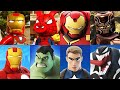 Marvel Avengers & Guardians of Galaxy, Star-lord, Groot, Captain America, Spider-Man, Iron Man, Hulk