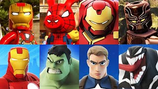 Marvel Avengers &amp; Guardians of Galaxy, Star-lord, Groot, Captain America, Spider-Man, Iron Man, Hulk
