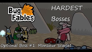 Bug Fables - Optional Boss #1: Monsieur Scarlet (Hardest Mode)
