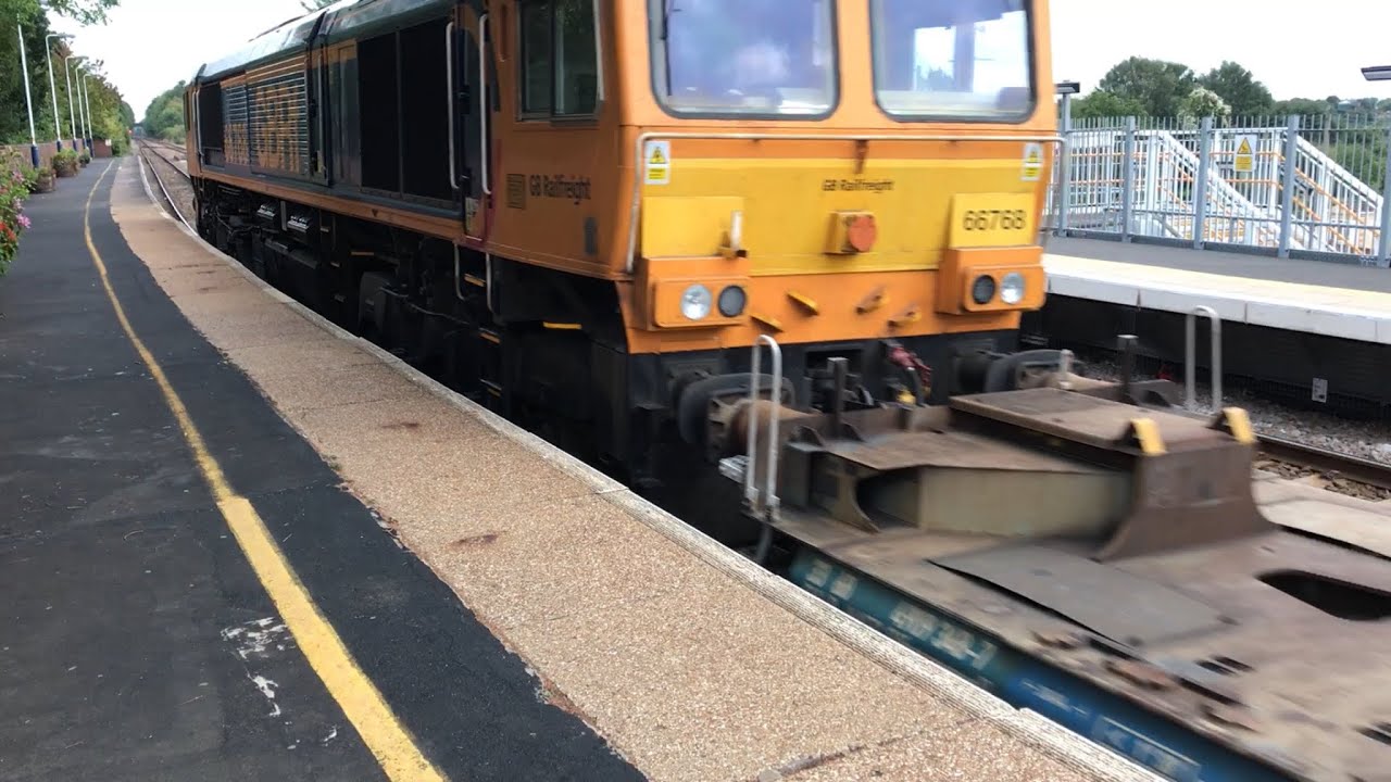 66768 GBRf Doncaster iport to Felixstowe south Lea Road station 1640