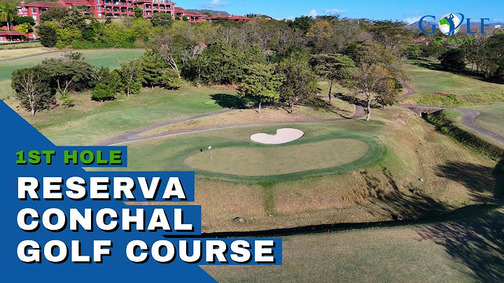 Reserva Conchal Golf Course - First Hole
