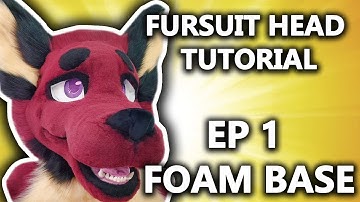 Foam Base with Moving Jaw | How To | Fursuit Head Tutorial EP 1