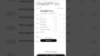 ₹399😱Chat GPT Go Plan launched in India #chatgpt #chatgptgo #shorts