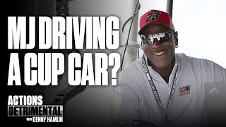 Michael Jordan Behind the Wheel of a NASCAR?