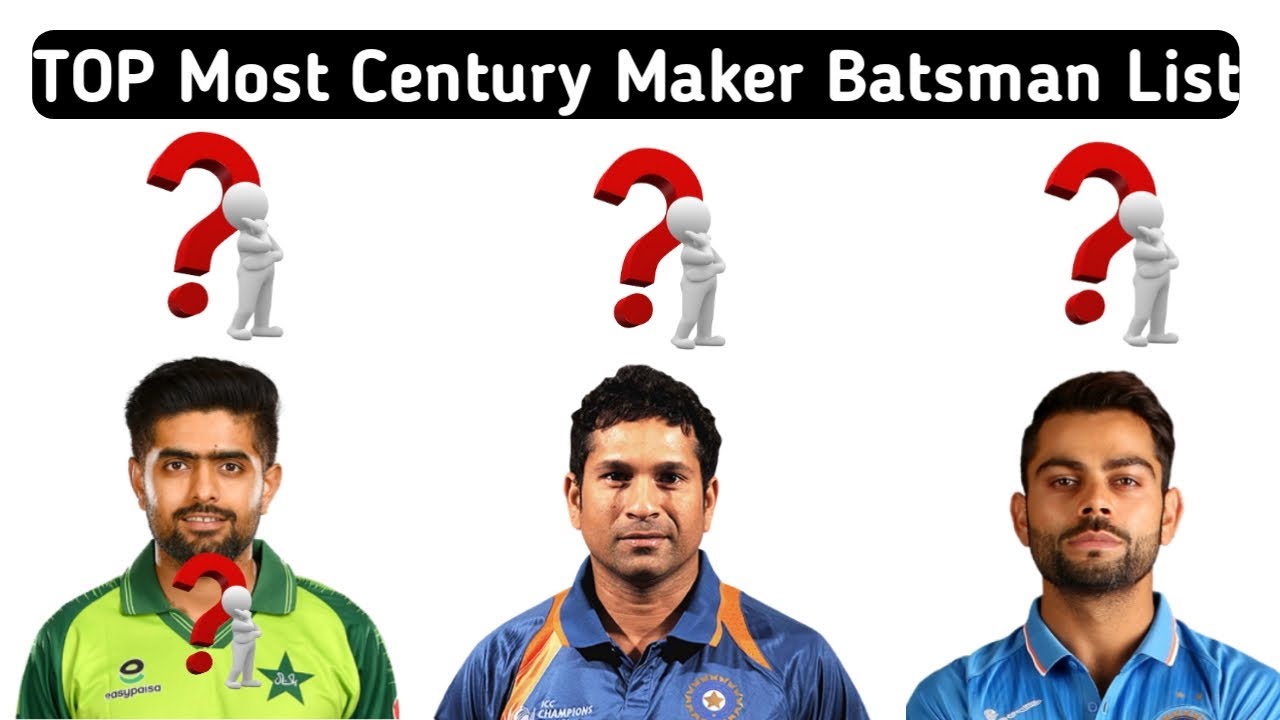 Most century Maker Batsman list | who is Most Centurion Batsman in cricket hestory