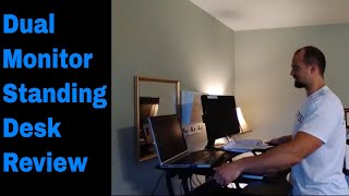Varidesk Pro Plus 36 Manual Review Dual Monitor Standing Desk