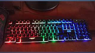 Gaming Keyboard and Mouse and Mouse pad and Gaming Headset, Wired LED RGB Backlight Bundle screenshot 4