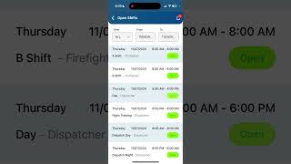 Open Shifts Report in the Mobile App (NEW)