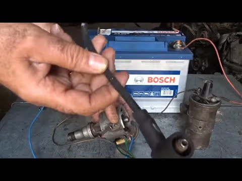 Test étincelles De Delco Et Bobine اختبار سبريتر دلكو محرك سيارتك Mecanique Mokhtar Tunsie Fsi