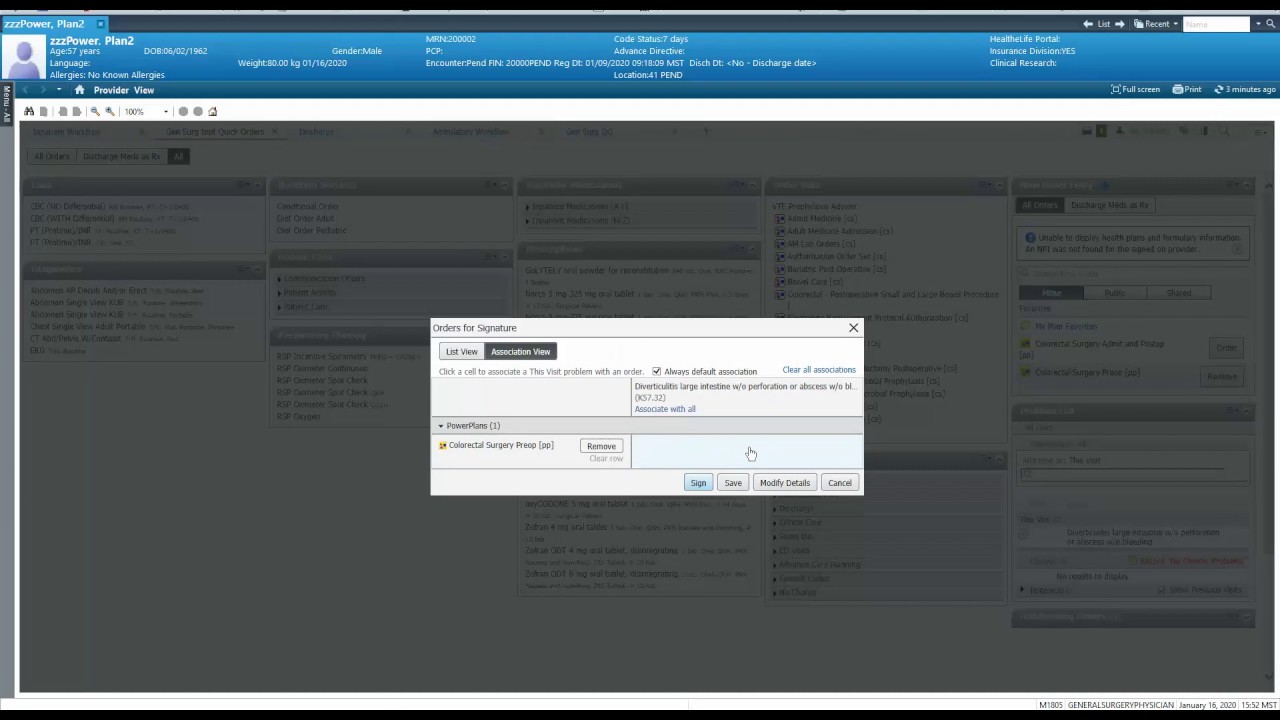 Cerner PowerPlans Surgeon Places Pre Op Orders On Pending Accounts Cerner PowerPlans Surgeon Places Pre Op Orders On Pending Accounts