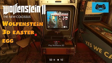 Where to find the Wolfenstein 3d Easter Egg | Wolfenstein 2: The New Colossus