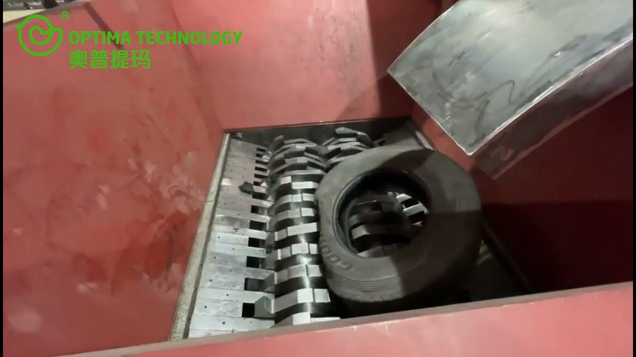 Double shaft shredder is a primary shredding solution for turning whole