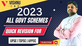 2023 - All Govt. Schemes Quick Revision | UPSC | TSPSC | APPSC screenshot 5