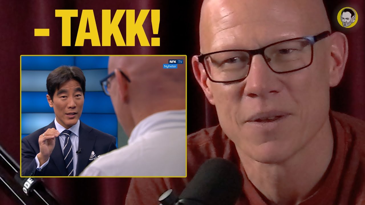 Øystein Sjølie Takker Fredrik Solvang Etter Klimadebatten På NRK
