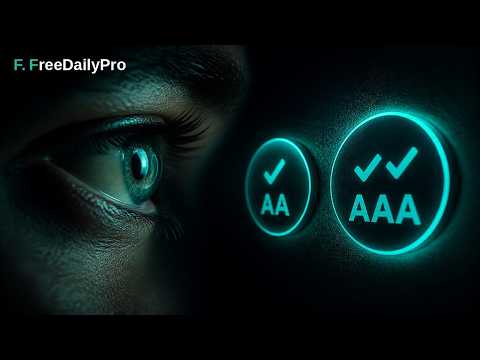 How to Check Color Contrast WCAG AA AAA