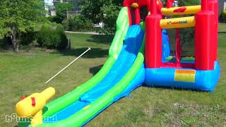 Bounceland Playstation Wet Or Dry Combo Bounce House With Slide