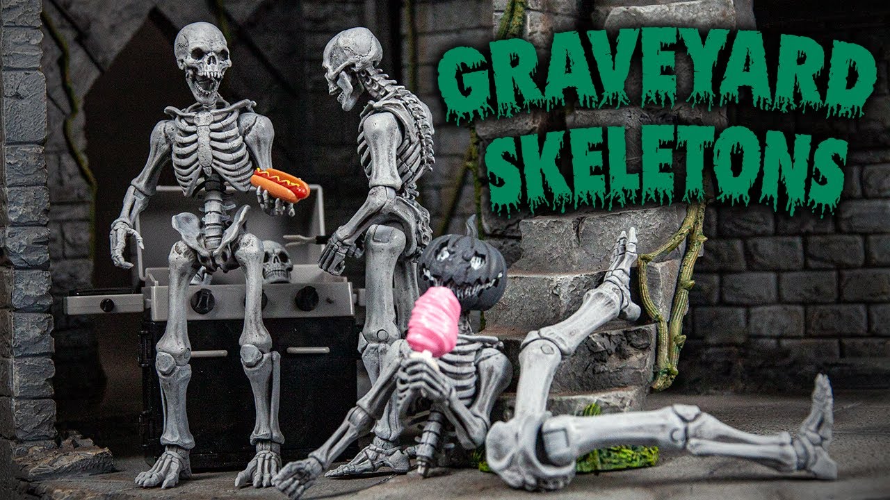 Best Bone Boys! | Graveyard Skeletons | 1/12 Scale Undead Figures