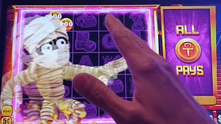 I RISK HALF OF MY PAYCHECK AND HIT THE TRIPLE POP ON FO MO MUMMY!  UNBELIEVABLE!