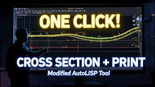 Famous Create & Print Cross Sections in One Click | New Modified AutoLISP Profile